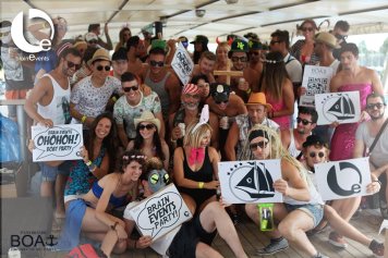 Panoramic Boat luglio 2015, privat party Brain Events